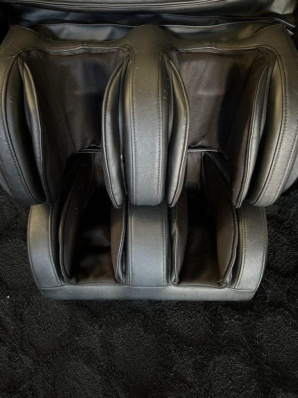 Medical Breakthrough 9 Plus 4D Massage Chair Black Faux Leather Remote gallery