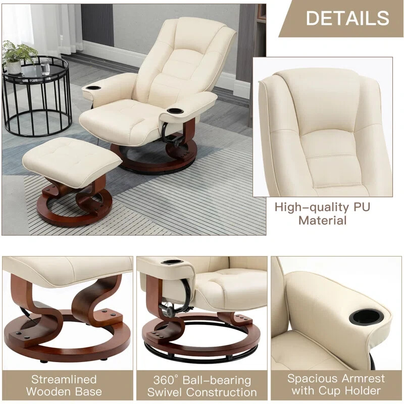Full Body Electric Massage Recliner Chair with Pillow. Weight Capacity 300 lbs gallery