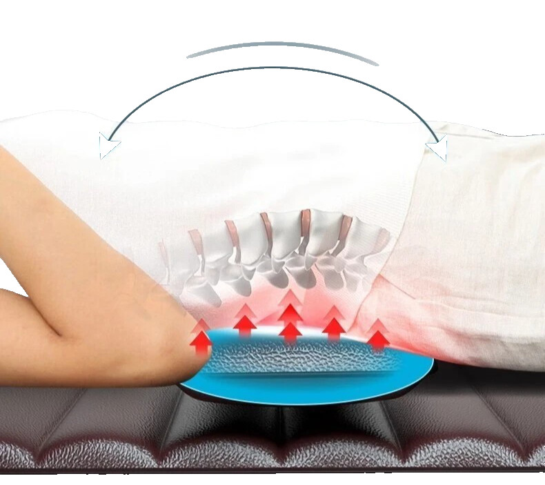 Full Body Massage Mattress Heat Vibrating Back Neck Waist Kneading Chair Cushion gallery