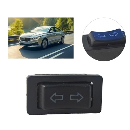 4Pcs DC 12V 20A Momentary 5 Pin Car Window Switch, Power Window Lift Blue Light gallery