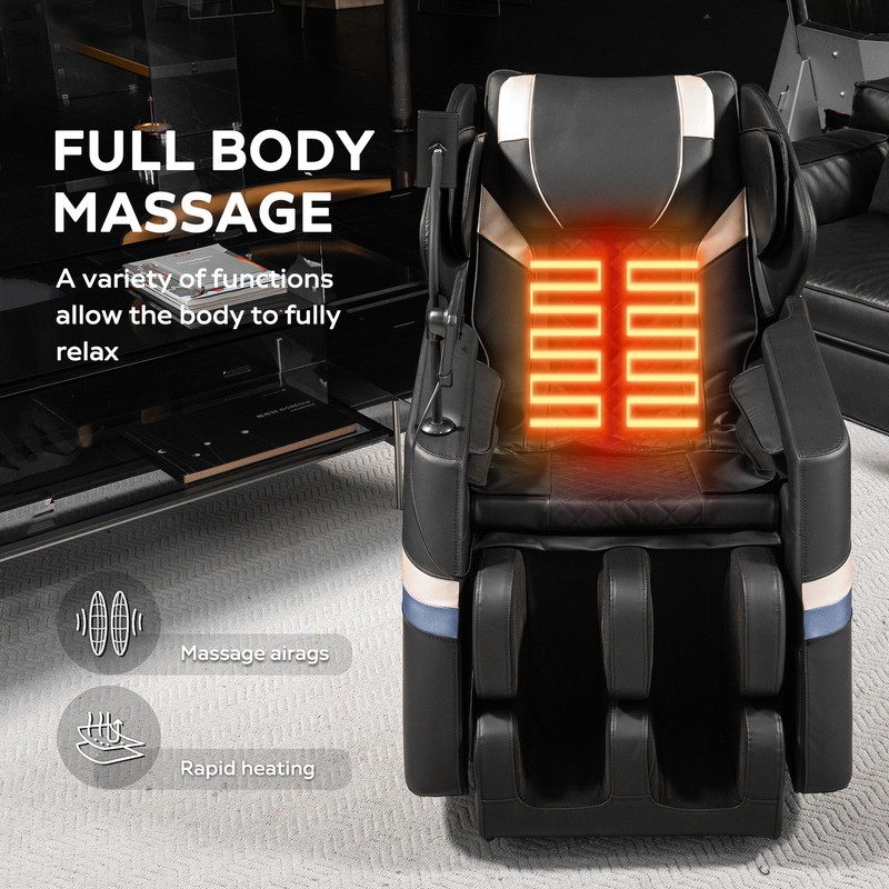 Full Body Massage Chair L Track Zero Gravity Shiatsu Massage recliner w/5 Modes gallery
