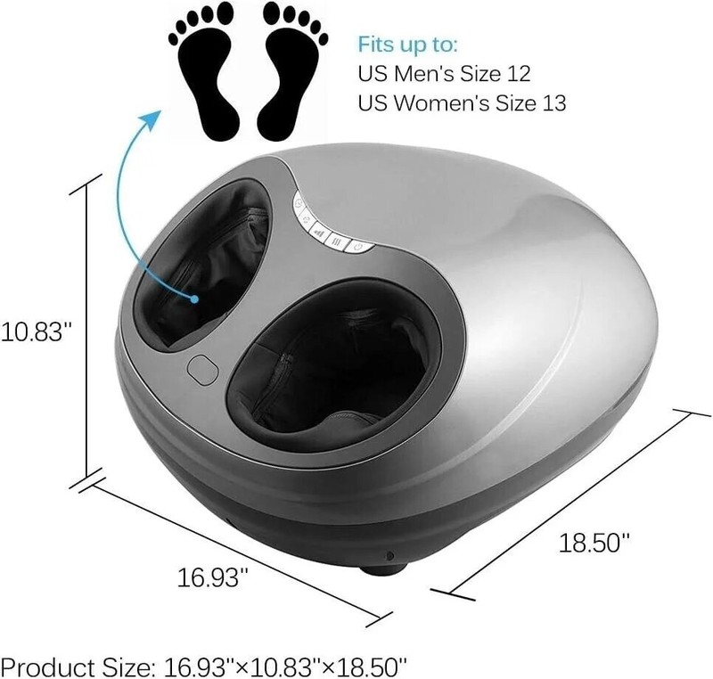 Foot Massager Machine with Heat Shiatsu Deep Kneading for Tired Muscles gallery