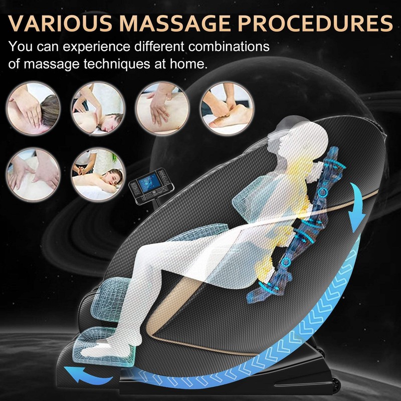 Massage Chair Blue-Tooth Connection and Speaker, Easy to Use at Home and in The gallery