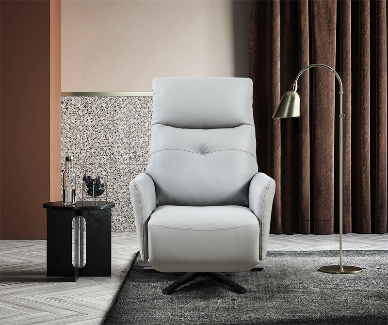 Recliner Chair With Dual Motor 360° Swivel USB Charge Port New Living Style gallery