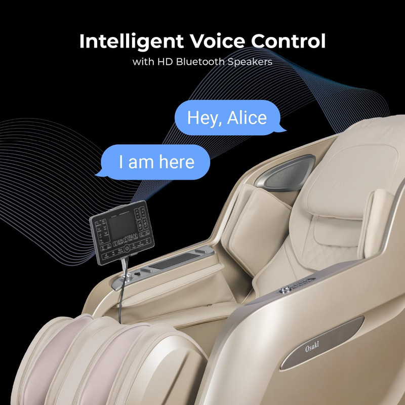 4D Achilles L 360 Rotating Footrest L Full Body Massage Chair L Zero Gravity L 3 gallery