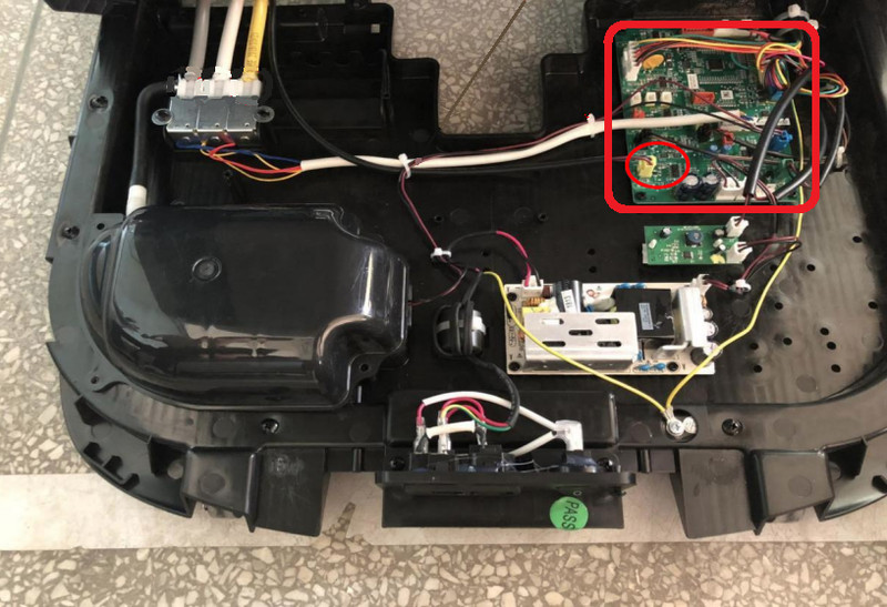 Cozzia CZ357 Massage Chair Main PCB, Electronic board, Main Board EC-3202D gallery