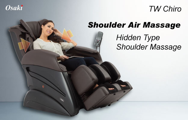 Osaki Titan TW-Chiro 3D Massage Chair S Track Large Oversize Recliner Beige gallery