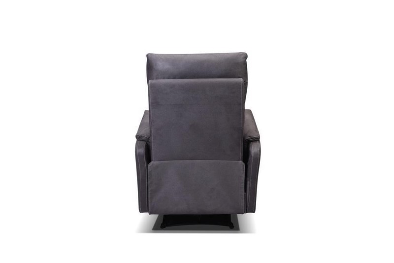 Eecliner Recliner Single Chair with USB Charge Port Dark Gray gallery