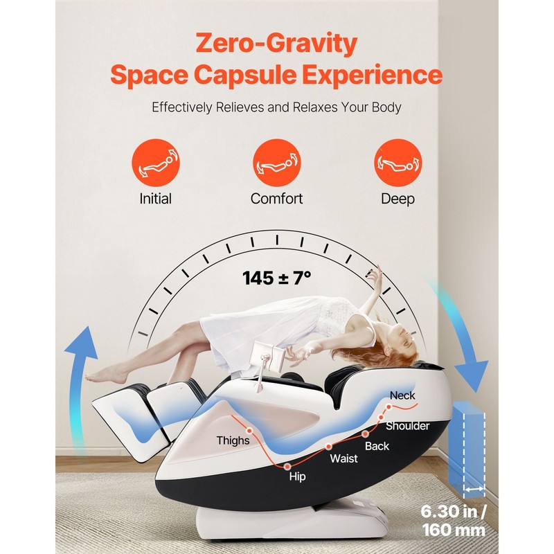3D Massage Chair Zero Gravity 18 Auto Modes SL Track 36 Airbags gallery