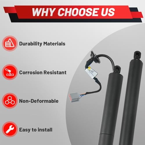 GB5Z78406A10A GB5Z14B351A Upgraded Left Right Tailgate Power Lift Support gallery