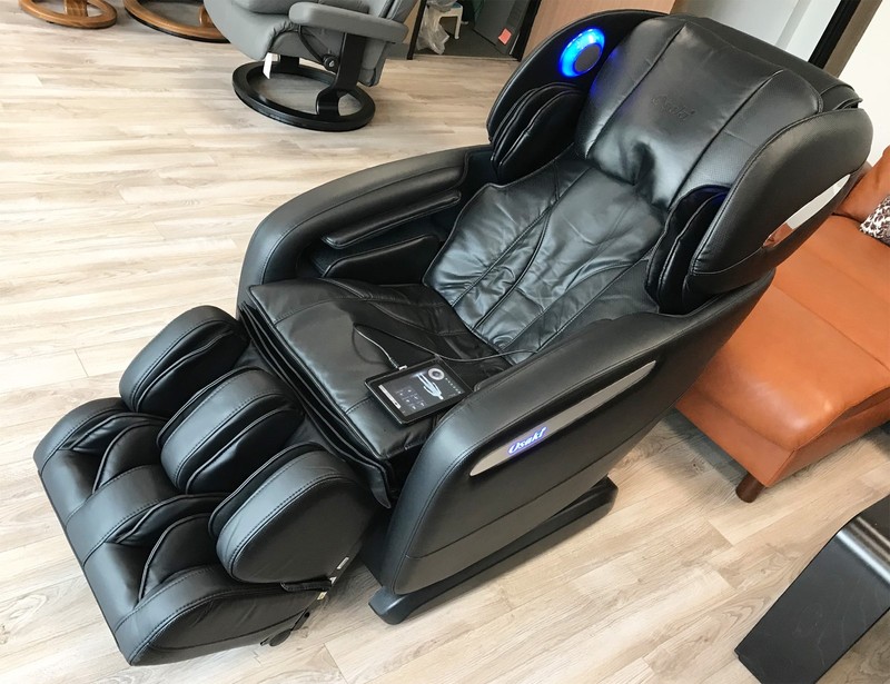 Osaki OS-Pro Maxim Zero Gravity Massage Recliner Chair w/ Heat SL-Track - Black gallery