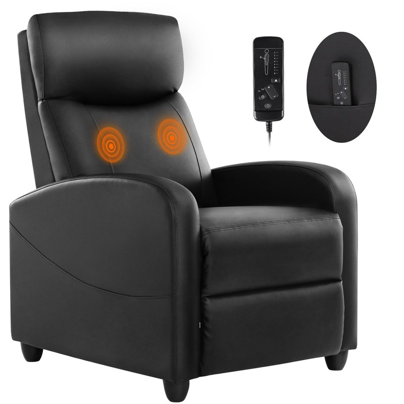 Massage Recliner Chair Adjustable Home Theater