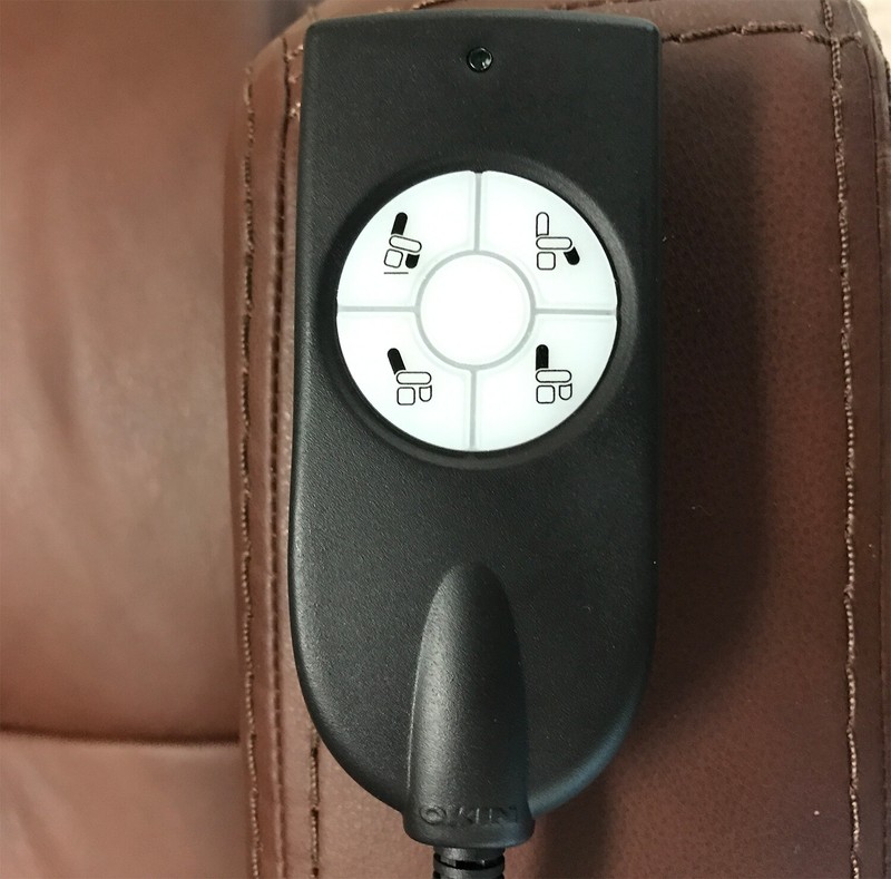 IMG Divani MF225 Med Power Infinite Position Lift Chair Recliner Cognac Leather gallery