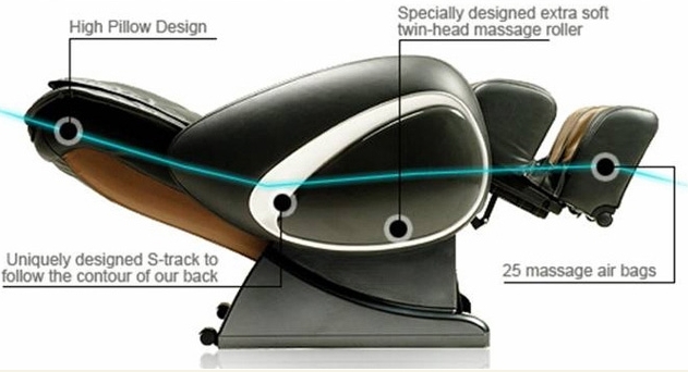 Cream Color Osaki OS-4000 Zero Gravity Massage Chair Recliner + 4 Year Warranty gallery