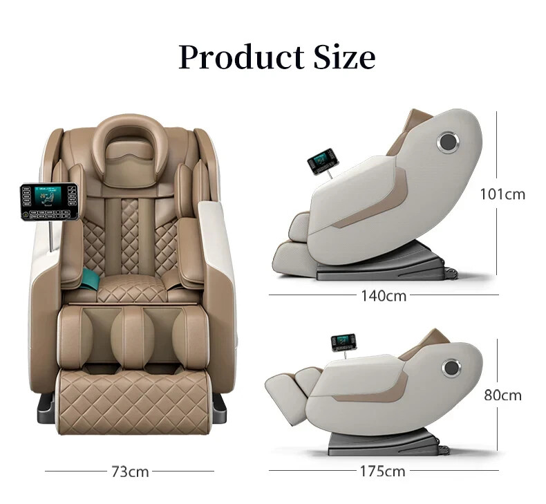 Premium 3D Massage Chair - AI Voice Control Zero Gravity - Bluetooth gallery