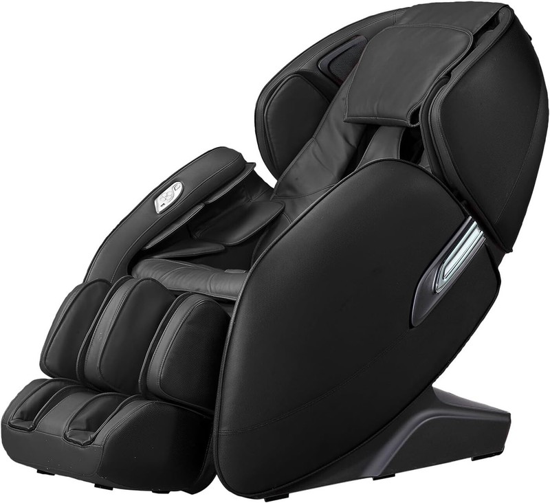 Massage Chair, SL Track Full Body Zero Gravity Shiatsu Massage Chair w/Bluetooth