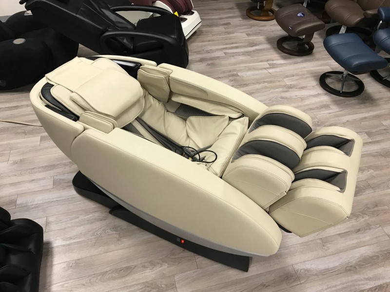 Human Touch Novo XT Full Body Zero Anti Gravity Massage Chair Recliner in Cream gallery