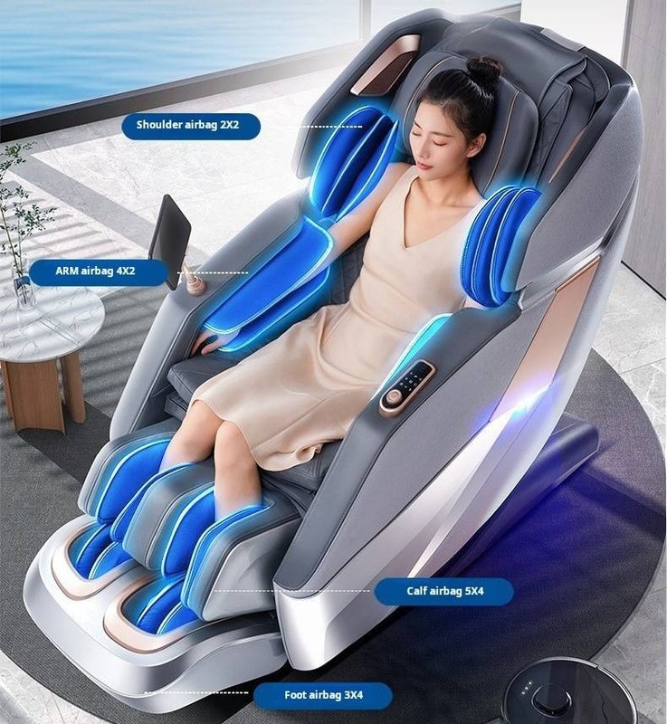 UKL Majesty X 4D+3D Dual-Core Full Body Zero Gravity SL-Track AI Massage Chair gallery