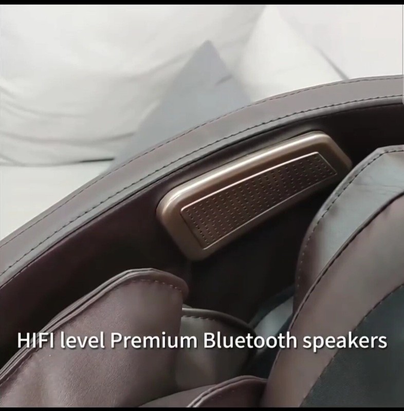 Luxury Full Body 8D Zero Gravity Massage Chair Heating Head Foot 180° Bluetooth gallery