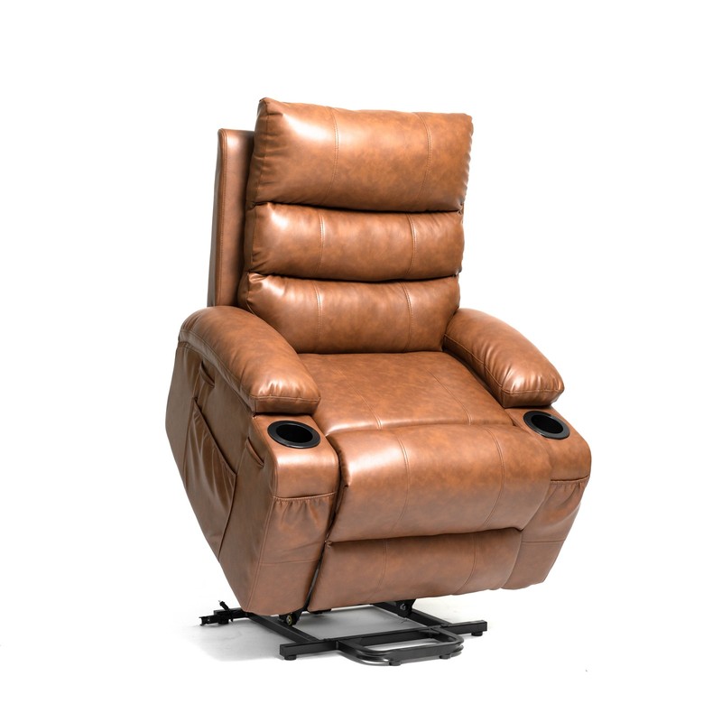 Electric Power Lift Recliner Chair Sofa w/Massage and Heat for Elderly Control gallery