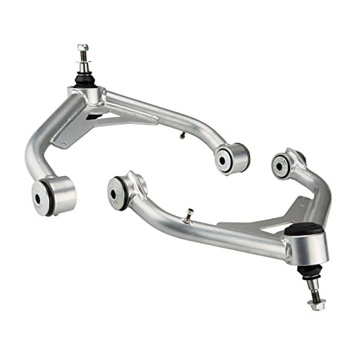 Silver White Front Upper Control Arms - 2pc 2-4'' Lift - Silverado/Sierra gallery