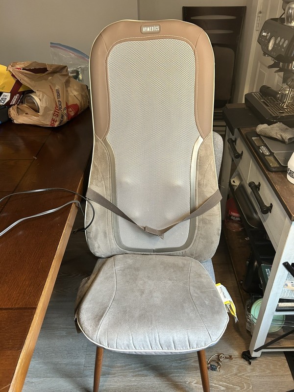 HoMedics Quad Shiatsu Pro Massage With Heat Zone Control 