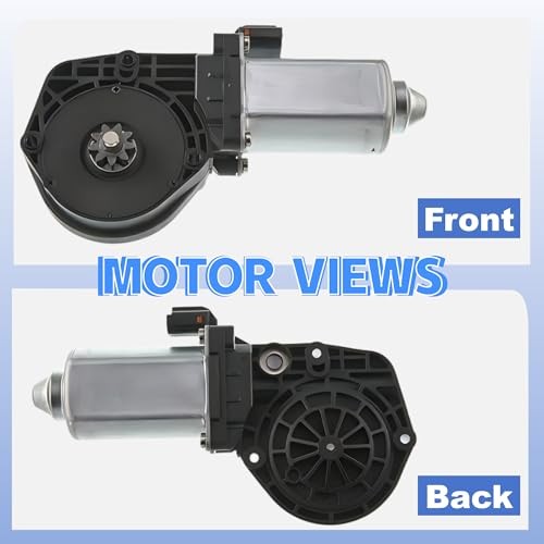 Window Motor Front Left Driver Side 742-250 Compatible with 1986-1996 left gallery