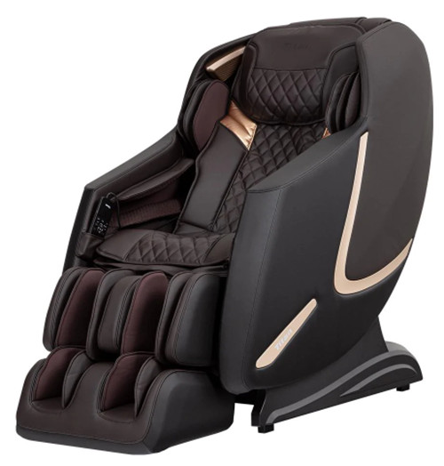 Titan Pro-Prestige 3D SL-Track Zero-G Heated Surround BT-Spk Massage Chair Brown