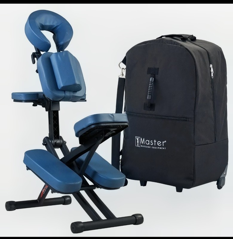 Master Massage Rio Portable Massage Chair Lightweight with Carrying Case