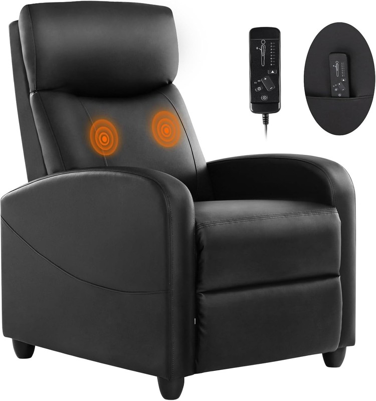 Massage Recliner Chair Adjustable Home Theater