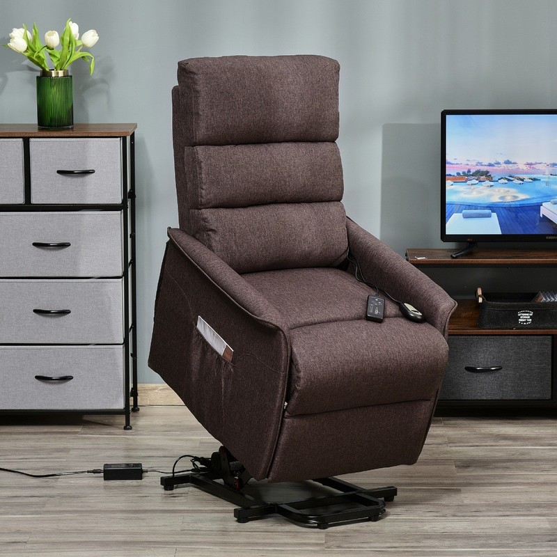 Electric Power Lift Recliner Massage Chair Vibration for Elderly Living Room gallery