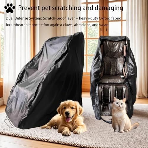massage chair cover,massage chair full body protection cover，massage Black gallery