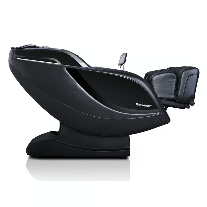 Brookstone BK 650 Reclining Massage Chair (Black/Black) gallery