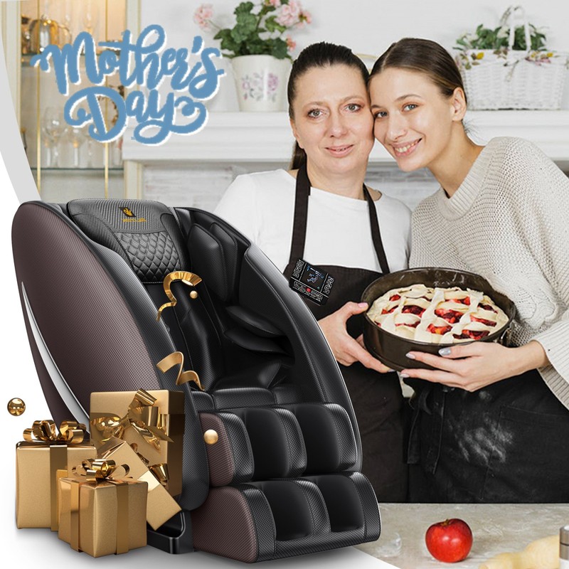 Massage Chair Recliner w/ Zero Gravity & Full Body Air Pressure gallery
