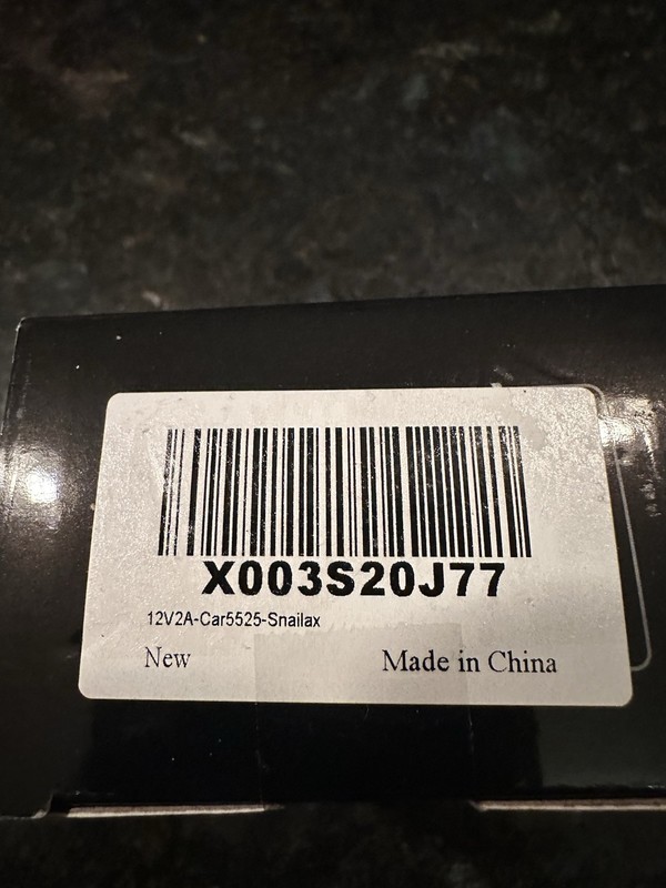 Replacement Car Adapter For All Snailax Car Massage Chair, New In Sealed Box gallery