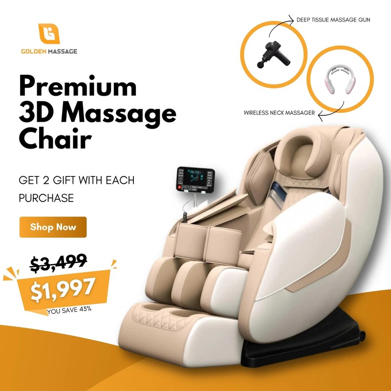 Premium 3D Massage Chair - AI Voice Control Zero Gravity - Bluetooth gallery