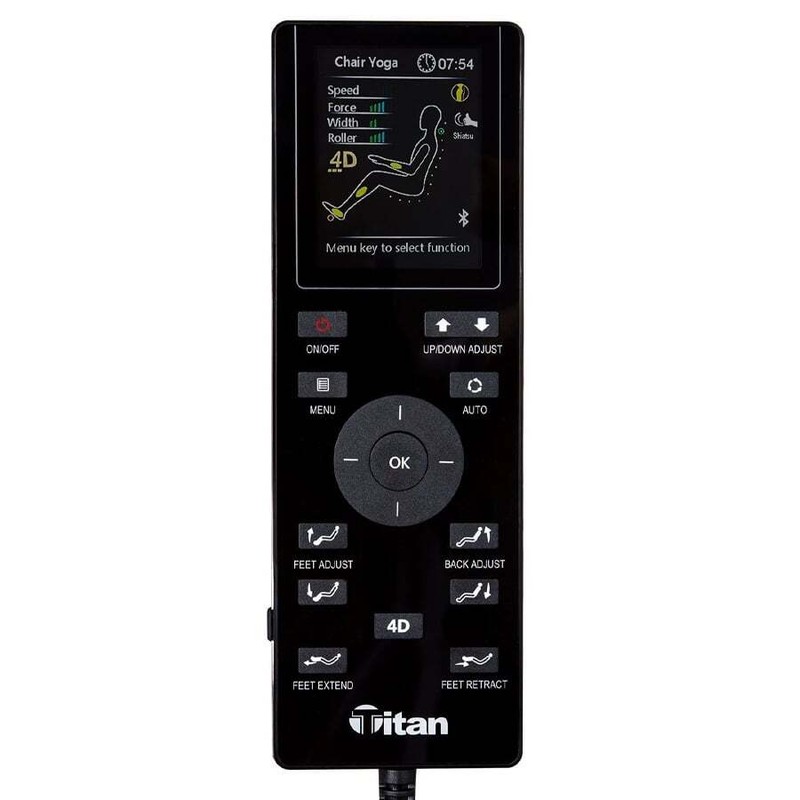 Titan Premium Fleetwood II 4D SL-Track Massage Chair w/ Touch Screen Remote gallery