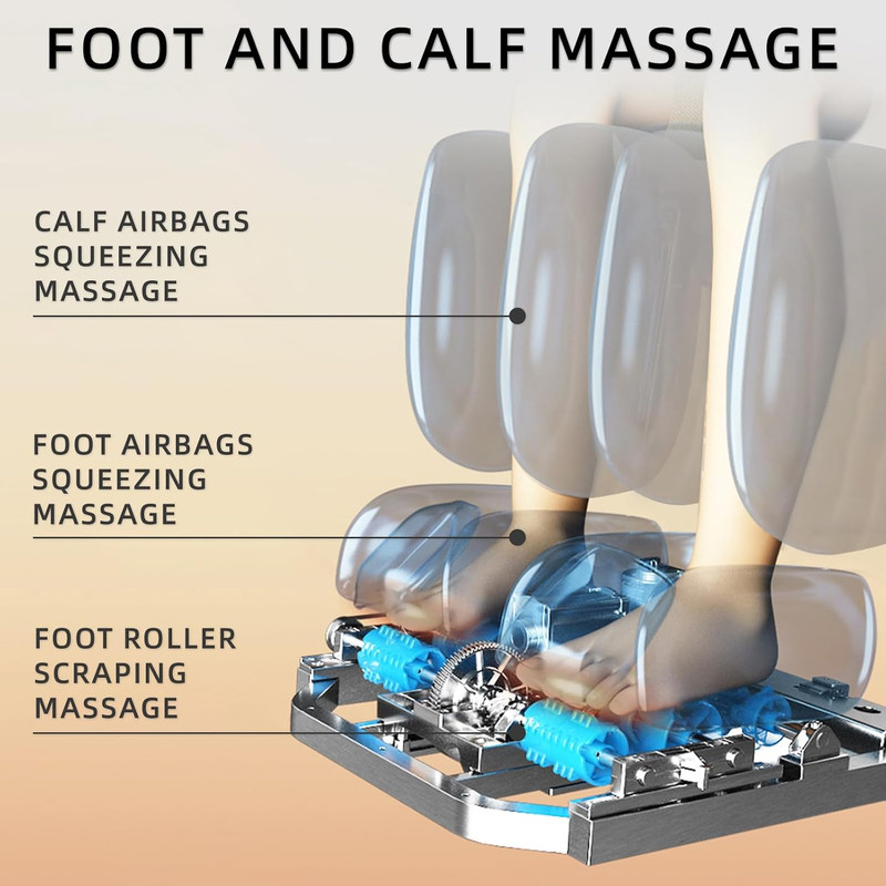 MT398 4D Full Body Massage Chair, Zero Gravity, Voice Control, 15 Modes, Heat gallery