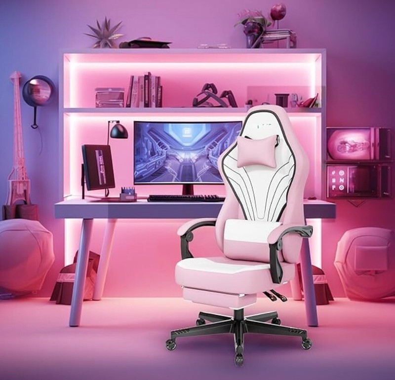 gamer chair with massage gallery