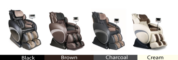 Brown Osaki OS-4000T Zero Gravity Shiastu Massage Chair Recliner w/ Foot Rollers gallery