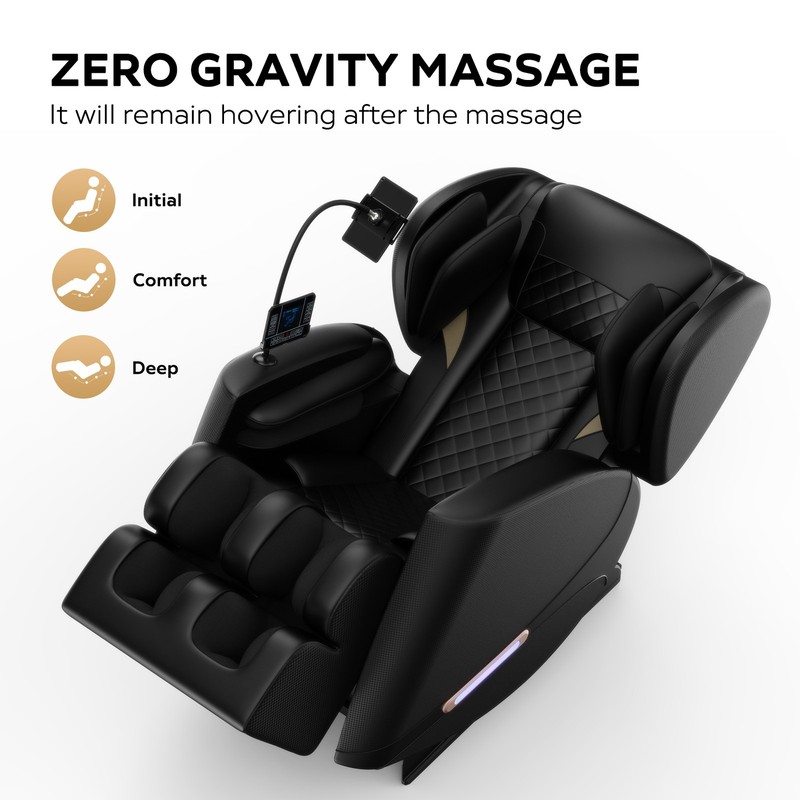 Zero Gravity Full Body Massage Chair Recliner w/ Air Pressure & Heat gallery