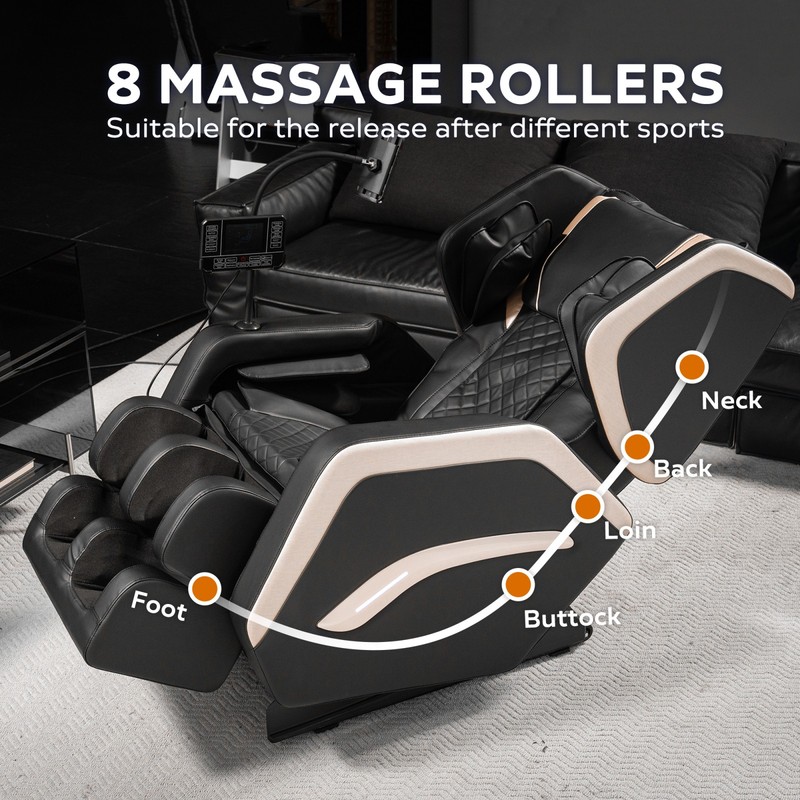 Massage Chair Recliner with Zero Gravity & Full Body Air Pressure gallery