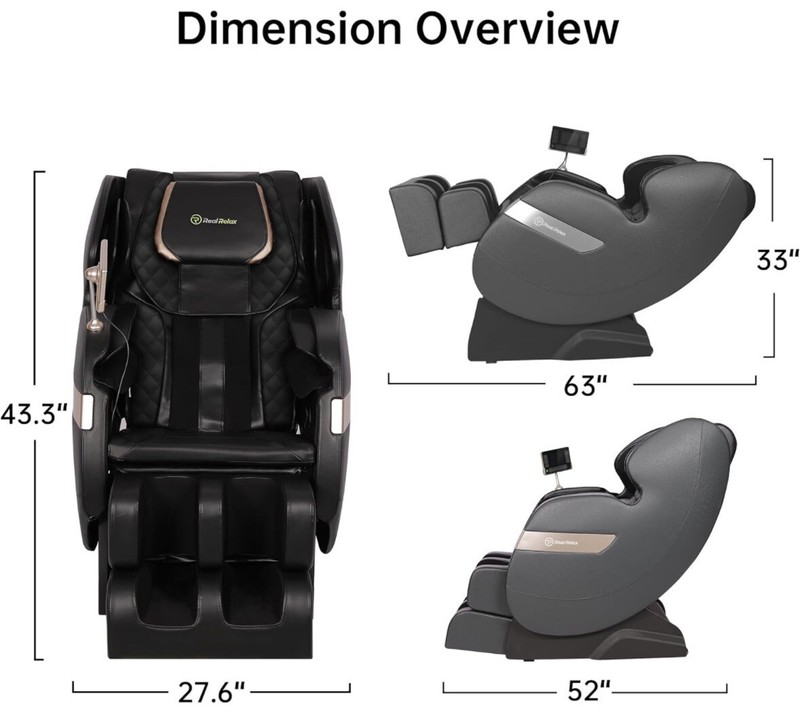 Real Relax 2023 Massage Chair of Dual-core S Track gallery