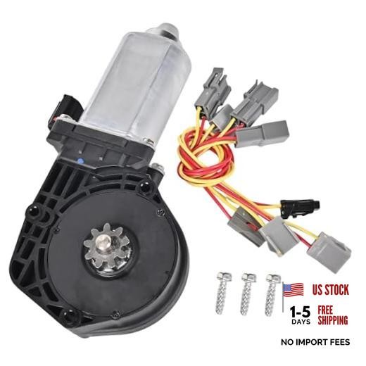 Window Motor Front Left Driver Side 742-250 Compatible with 1986-1996 left