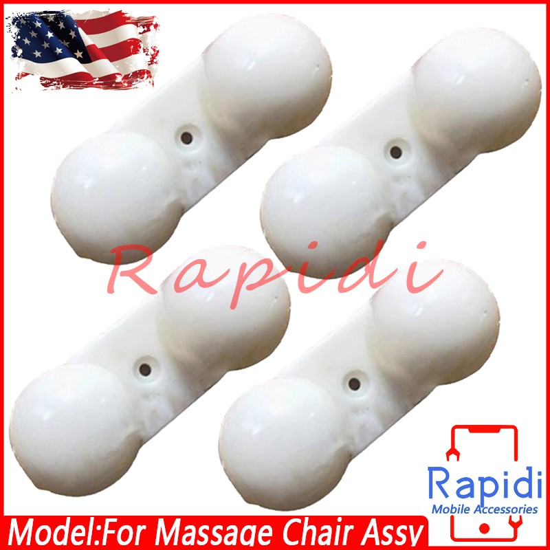 4PCS New Replacement Massage Chair Assy Backrest Shoulder Massage Head US