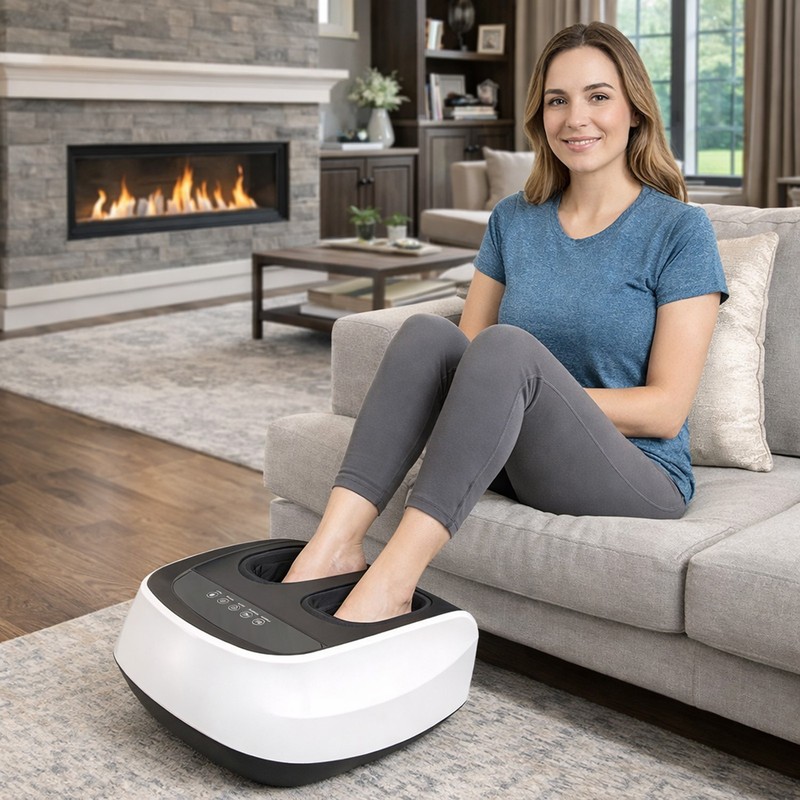 Carepeutic Ionic Air Compression Shiatsu Foot Massager with UV Light KH398 gallery