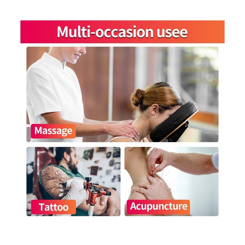 Portable Massage Chairs Tattoo Chair Therapy Chair 4 Inches Thickness Sponge ... gallery