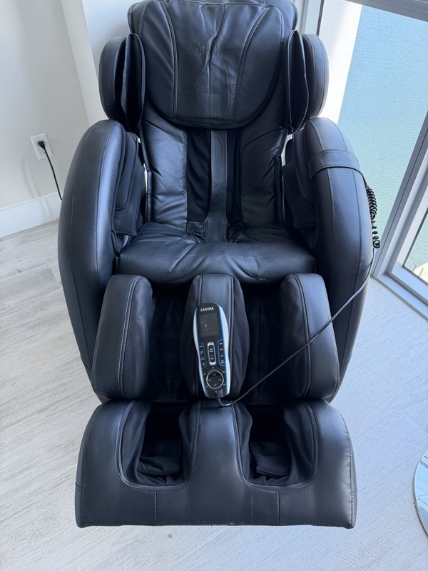 Kahuna LM6800 Black Electric Massage Recliner Chair Faux Leather gallery