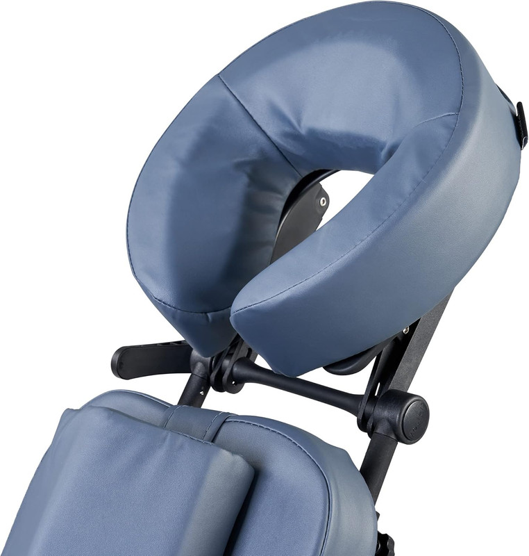 Master Massage Rio Portable Massage Chair - Royal Blue, Lightweight 24 Lbs, Alum gallery