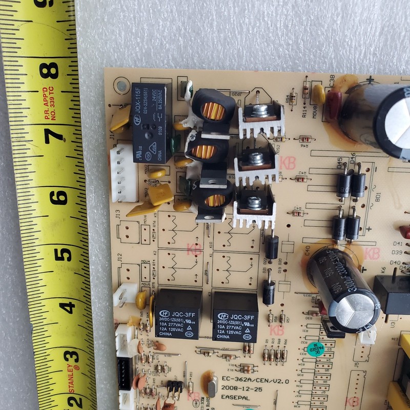 Cozzia Massage Chair Lower Control Board PCB MCB EC-362A/CEN/V2.0 AF1149 EC-362B gallery